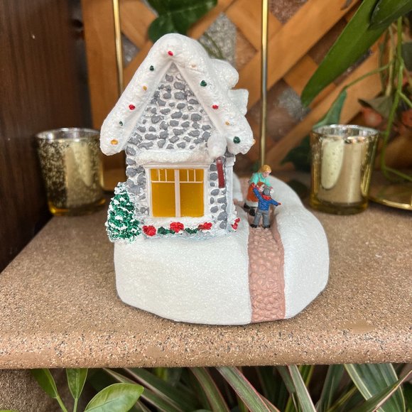 2022 Thomas Kinkade Teleflora Keepsake - Light Up Christmas Collectible - Picture 6 of 8